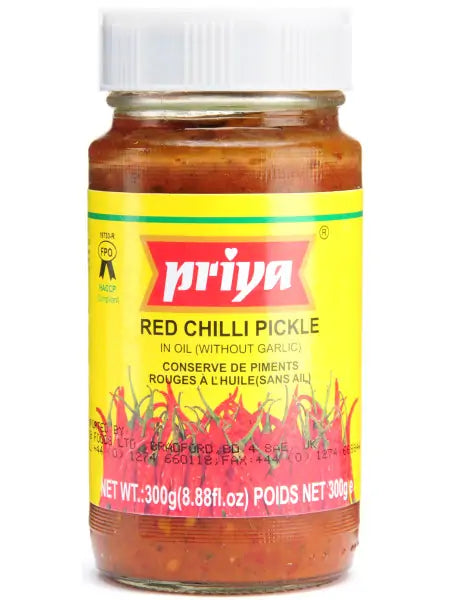 Priya Red Chilli Pickle 300 GM