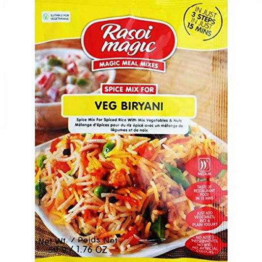 Rasoi Magic Veg Biryani Mix , 1.76 oz