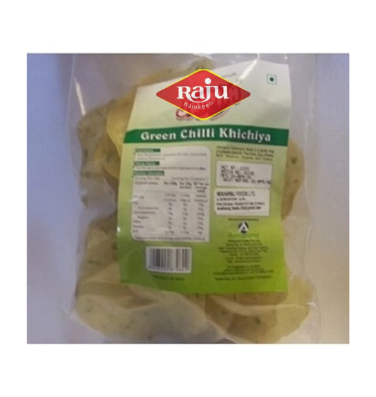 Raju Green Chilli Khichiya Loose (500 GM)