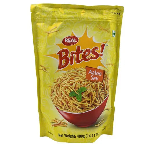 Real Aaloo Bhujiya (Sev) 400Gm