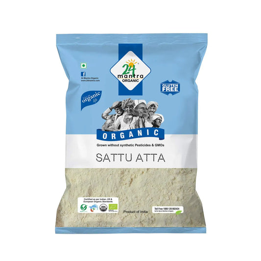 24 Mantra Organic Sattu Atta (2 LB)