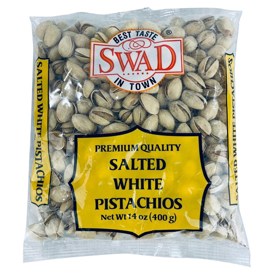 Swad Natural Salted Pistachios - 14 OZ (400 GM)