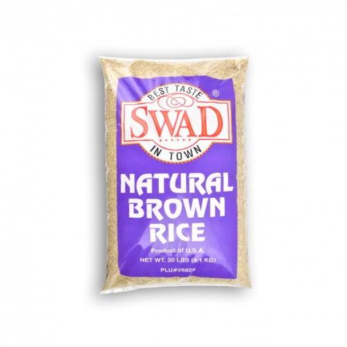 Swad Natural Brown Rice 20 lbs