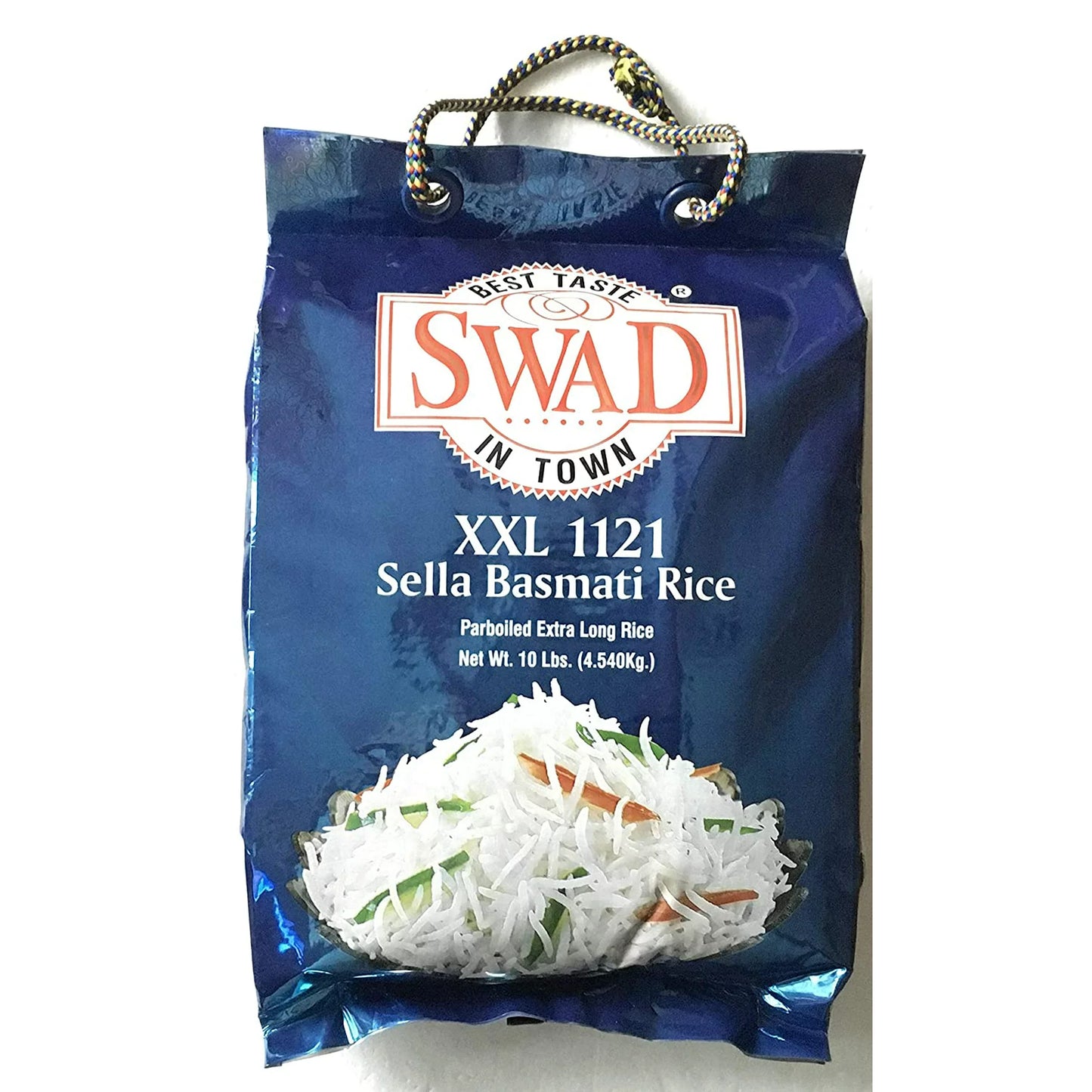 SWAD XXL 1121 Sella Basmati Rice Parboiled Extra Long - 10 LB