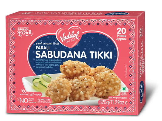 Vadilal Farali Sabudana Tikki - 11.29 OZ (320 GM)