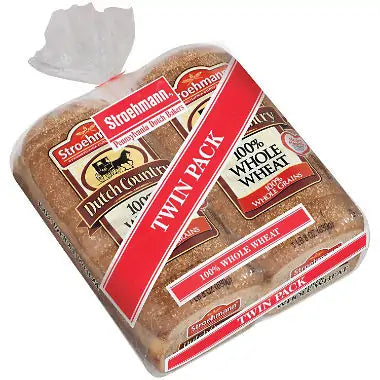 Stroehmann Dutch Country 100% Whole Wheat - 24 Oz. - 2 Ct.