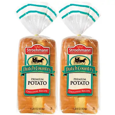 Stroehmann Dutch Country Premium Potato Original Recipe - 22 Oz. Loaf - 2 Pk.