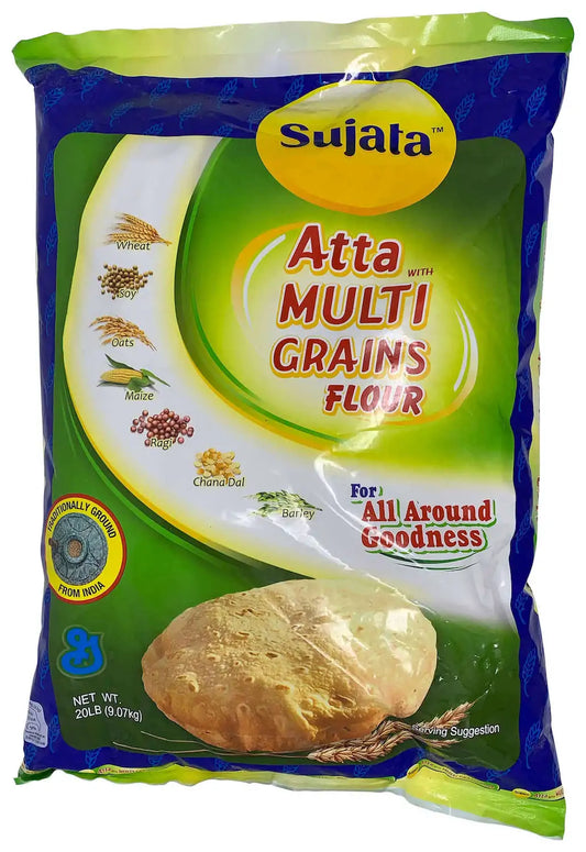 Sujata Multigrains Atta (20 LB-9.07 KG)