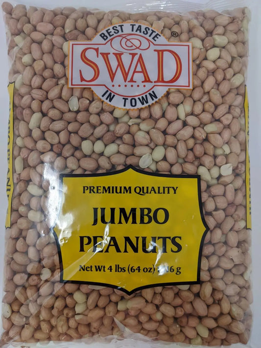 Swad Jumbo Peanuts - 4 LB