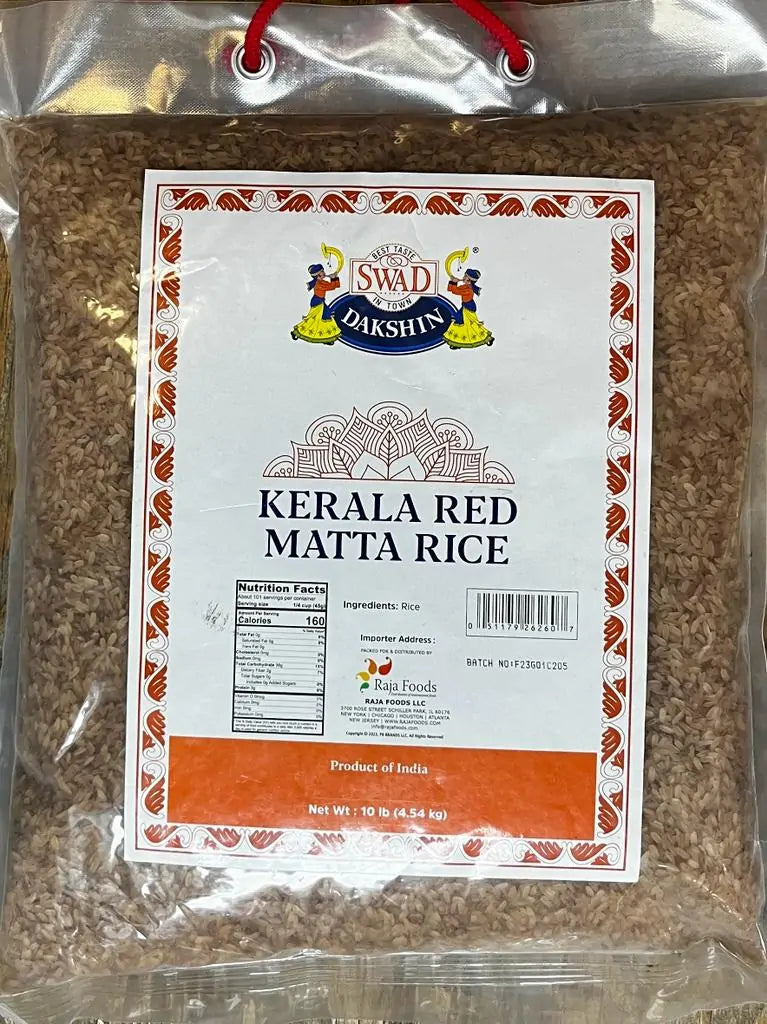 Swad Kerala Matta Rice - 10 LB