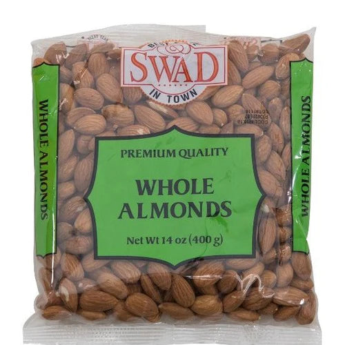 Swad Whole Almonds - 14 OZ (400 GM)