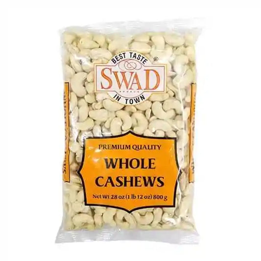 Swad Whole Cashews - 28 OZ (800 GM)