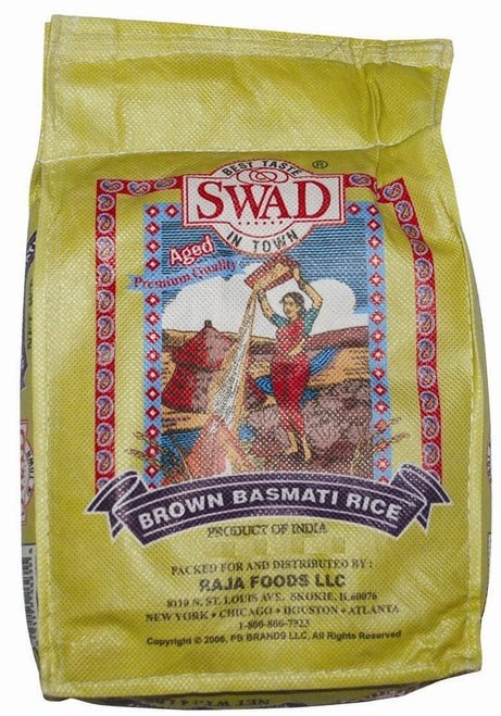 Swad Brown Basmati Rice (1.816kg 4lb)