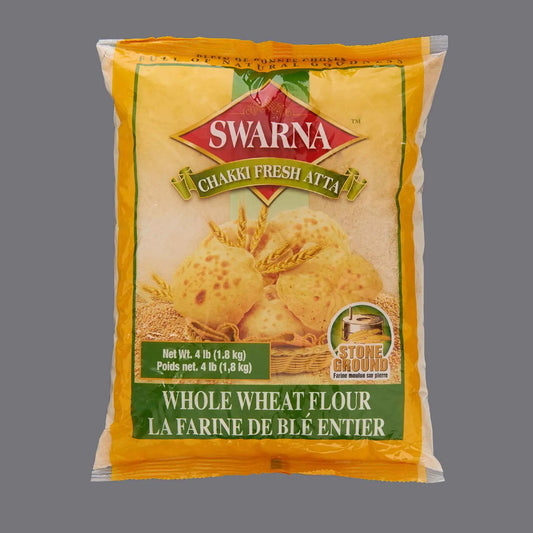 Swarna Whole Wheat Flour (4 LB)