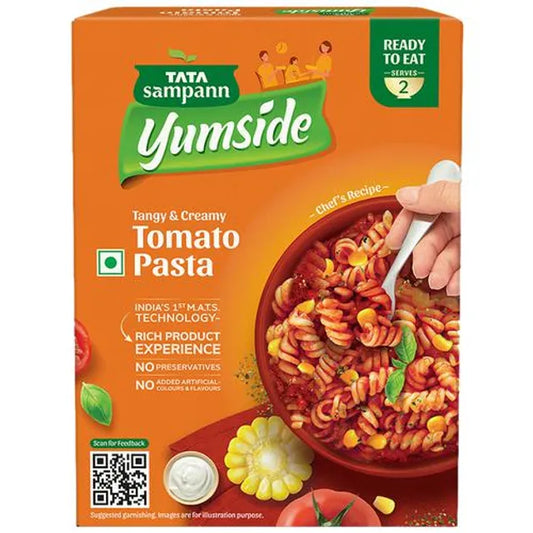 Tata Sampann Yumside Tangy & Creamy Tomato Pasta - 285 GM