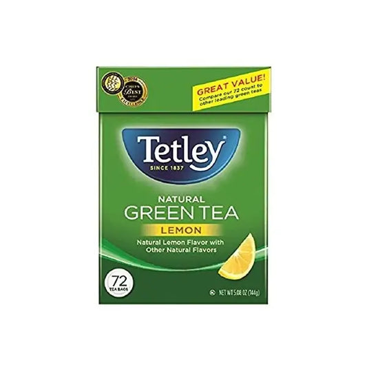 Tetley Green Tea Bag - Lemon (72 BAG)