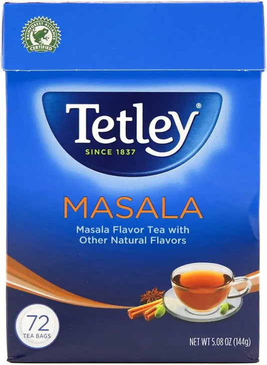 Tetley Tea Bag - Masala (72 Tea Bag)