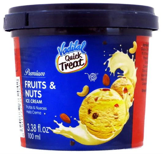 Vadilal Fruits & Nuts Ice Cream 100ml