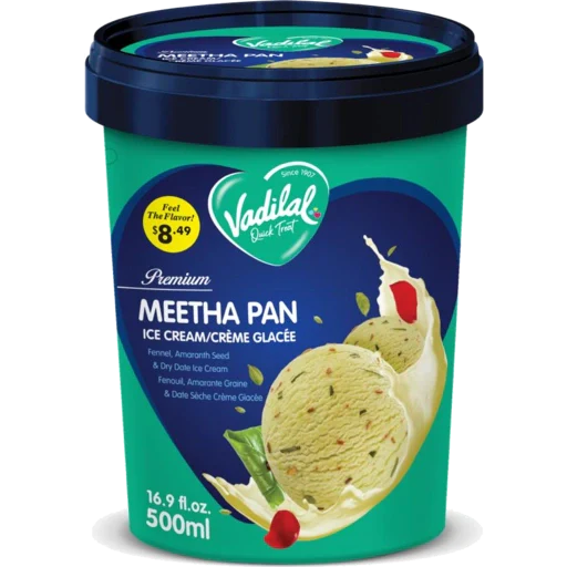 Vadilal Meetha Paan Ice Cream 500ml
