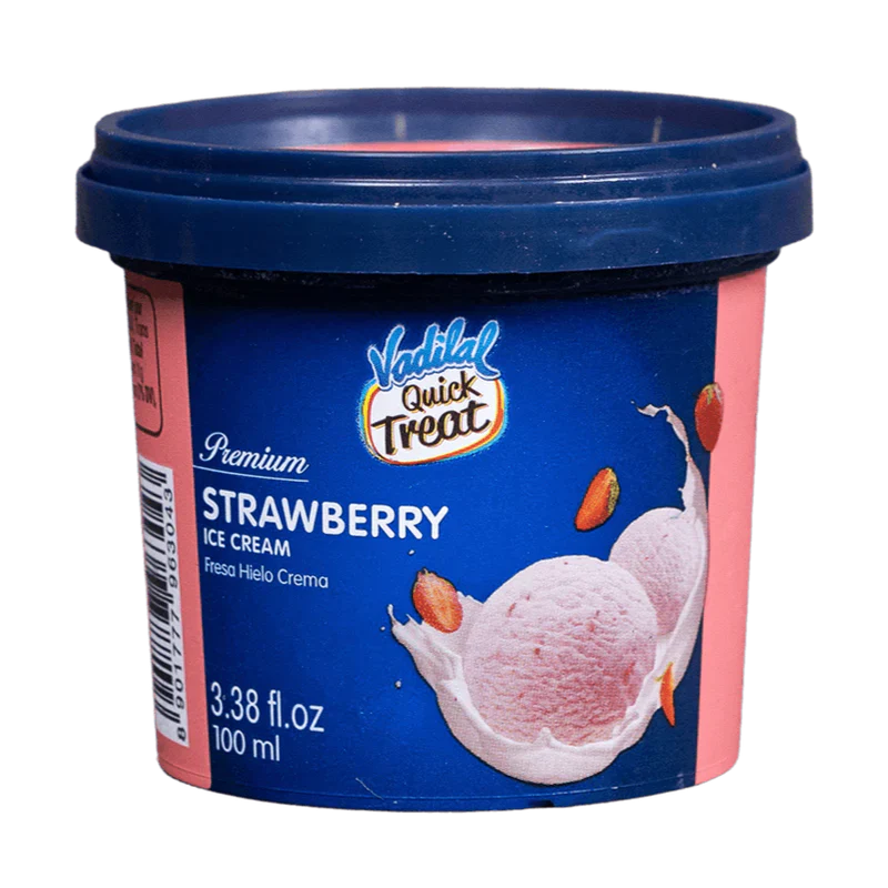 Vadilal Strawberry Ice Cream 100ml
