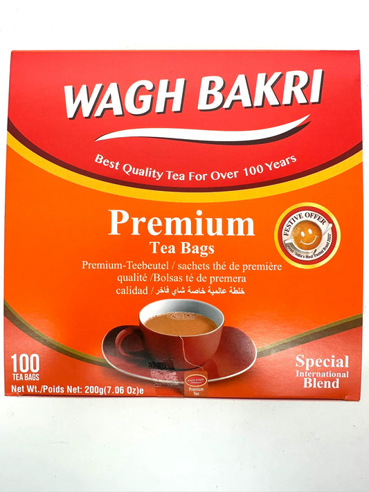 Wagh Bakri Tea Bags - Premium (100 Bags)