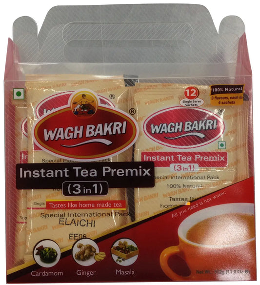 Wagh Bakari 3 In 1 Instant Premix Tea 10 Pouch