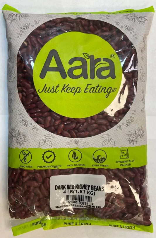 Aara Dark Kidney Beans - 4 LB