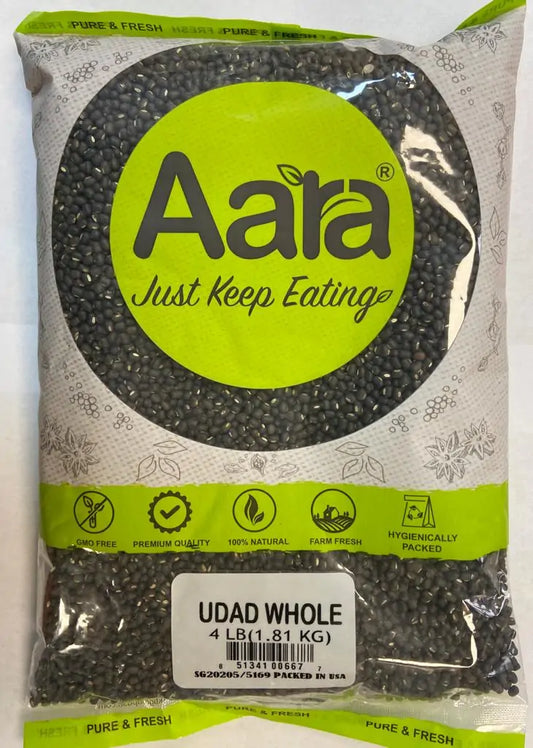 Aara Urad Whole Black - 4 LB