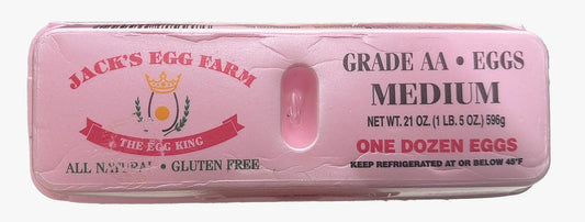 Grade AA Medium Eggs 1 Dozen