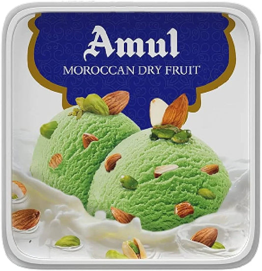 Amul Moroccan Dryfruit Ice Cream 1Ltr