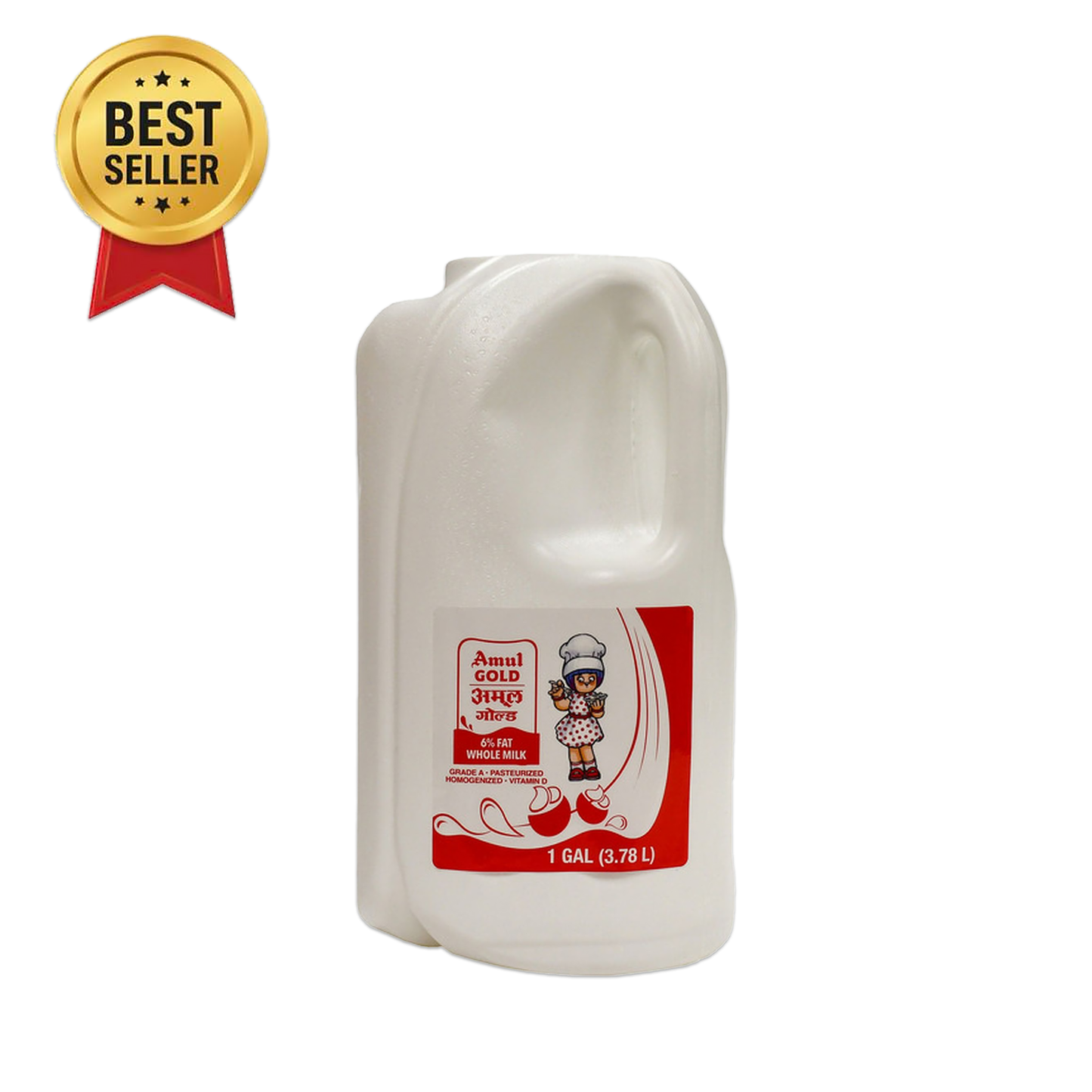 Amul whole milk 6% 1 gallon
