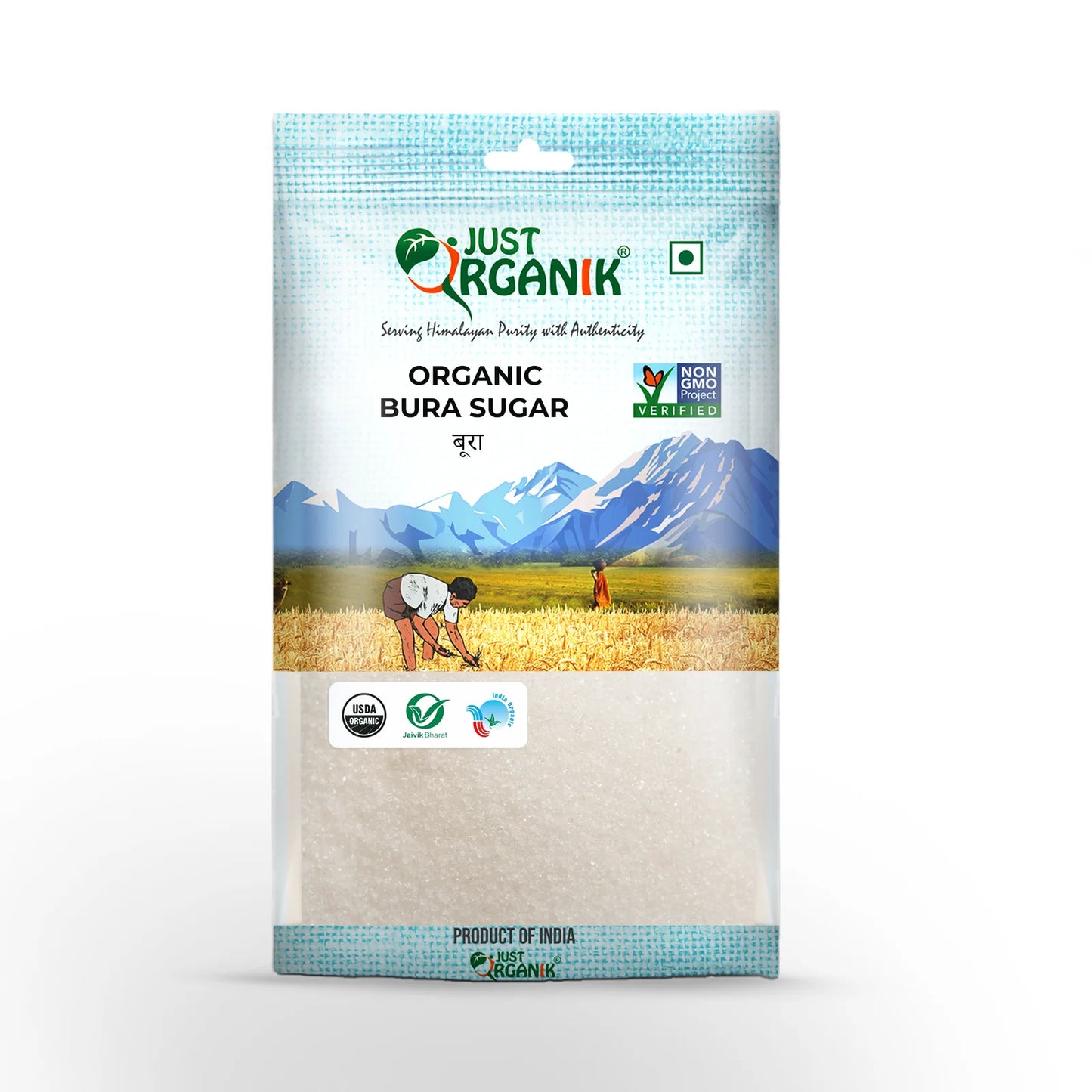 Just Organik White Sugar 2LB