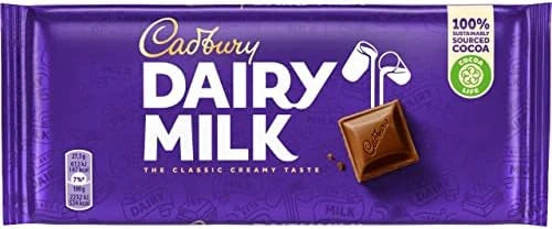 Cadbury Dairy Milk Chocolate 110Gm