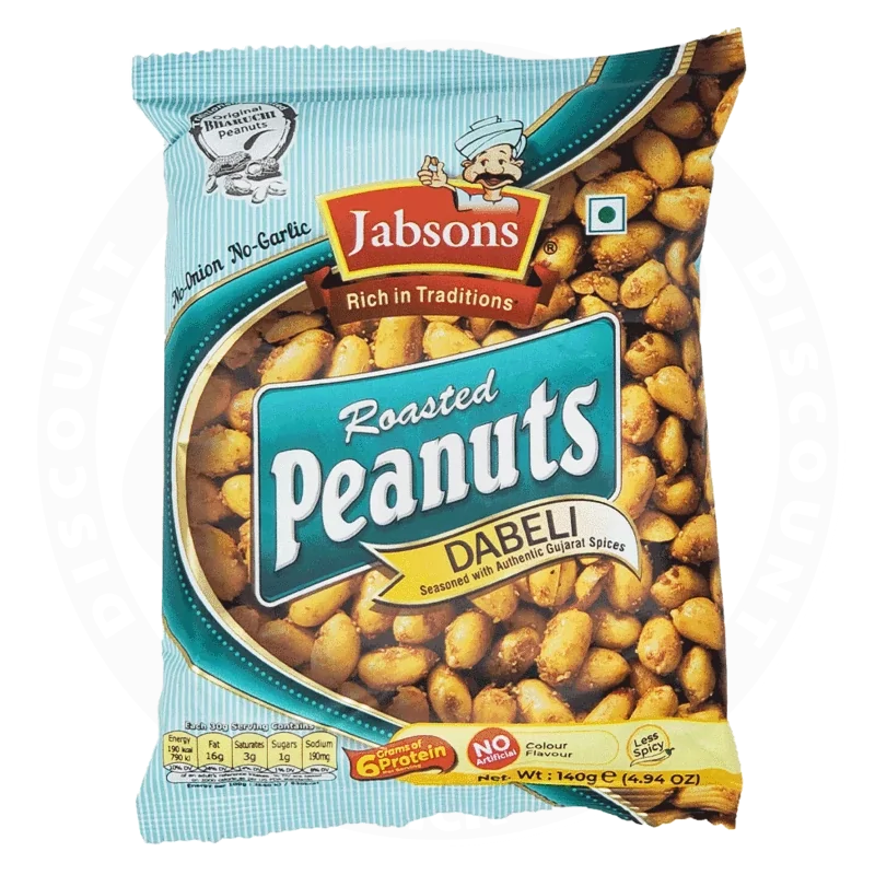 Jabsons Roasted Peanuts (Dabeli) -5 OZ (140 GM)
