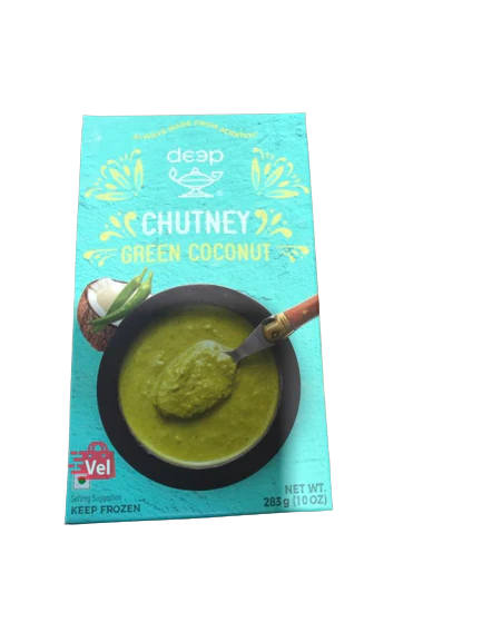 Deep Green Coconut Chutney - 10 OZ