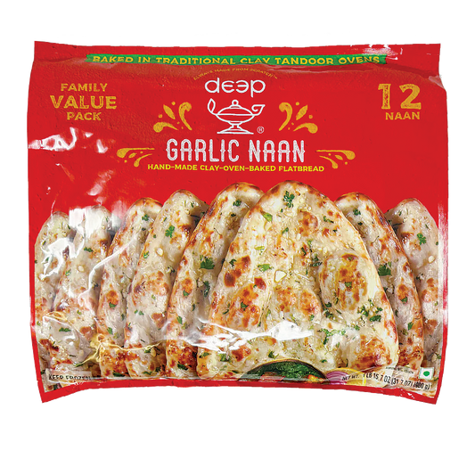 Deep Garlic Naan Family pack