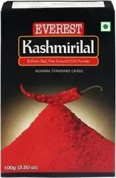 Everest Kashmirilal Chili Powder 100 gm box