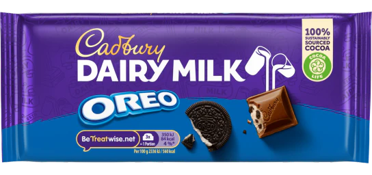 Cadbury Dairy Milk Oreo 120gm
