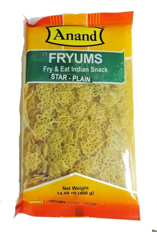 Anand fryums - star ( plain ) 400 gm
