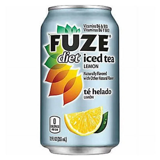 Fuze Diet Lemon (can) 12 Oz
