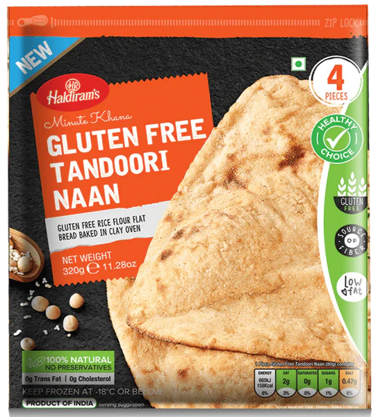 haldiram gluten free tandoori naan