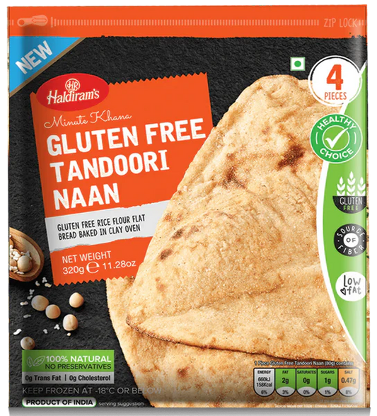 haldiram gluten free tandoori naan
