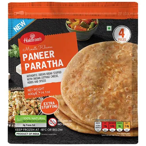 Haldiram's Paneer Paratha 400Gm