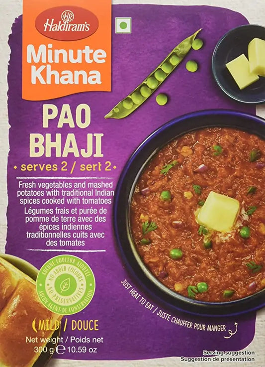 Haldiram Minute Khana Pao Bhaji (300 GM)