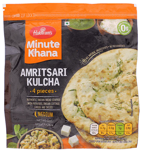 Haldiram's Amritsari Kulcha 320Gm