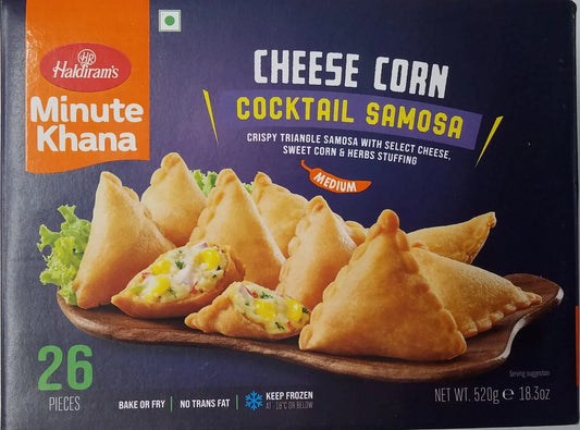 Haldiram's Cheese Corn Samosa 520Gm