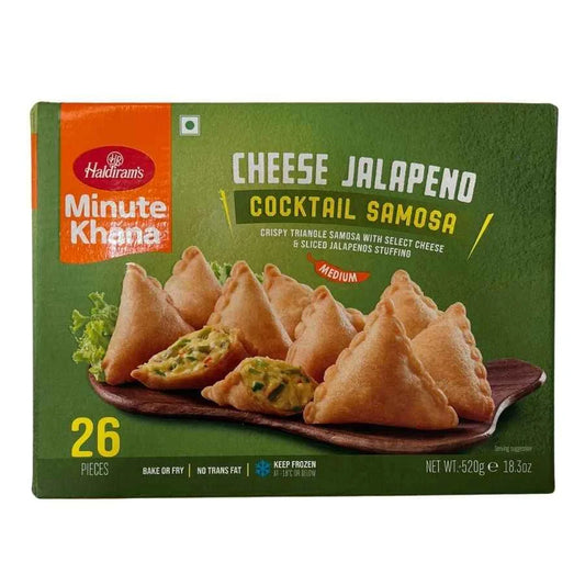 Haldiram's Cheese Jalapeno Samosa 520Gm