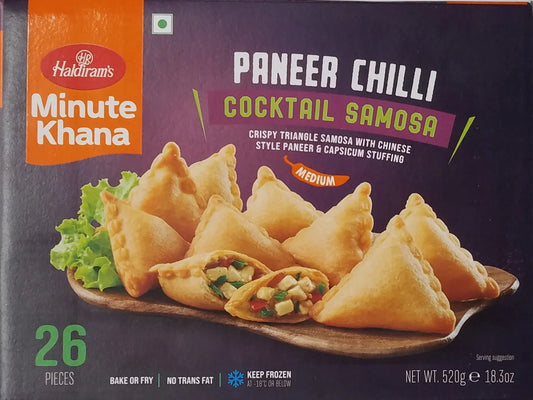 Haldiram's Chilli Paneer Samosa 520Gm