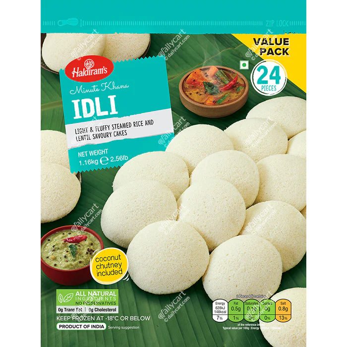 Haldiram's Family Idli Pack - 24 PCS