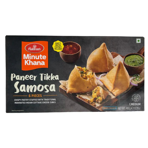 Haldiram's Paneer Tikka Samosa 490Gm